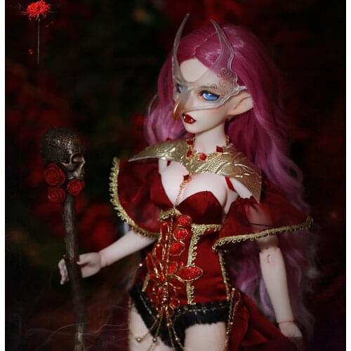 Fairyland Minifee Klaus Manjusaka Doll BJD 1/4 cosmetics dolls fullset complete professional makeup Toy Gifts movable joint doll