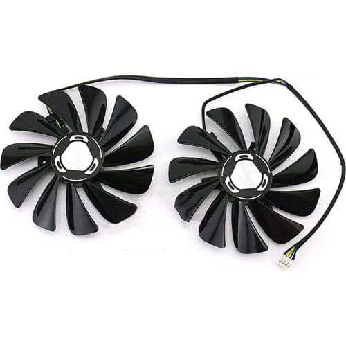 Graphics Card Cooling Fans Radiator Cooler for XFX RX 5600XT 6GB RX5500 XT Graphics Card Accessories