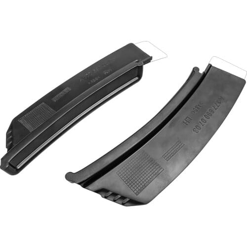 2Pcs Rear Bumper Lip Canard Side Wheel Eyebrow Extension Sticker For Benz A Class W177 Hatchback AMG A180 A200 A250 A35 2019