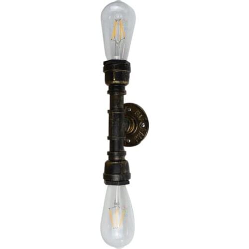 New Hot Creative American Village Loft Industrial Edison Style Vintage Wall Light Lamp Retro Water Pipe Lamp Wall Sconce