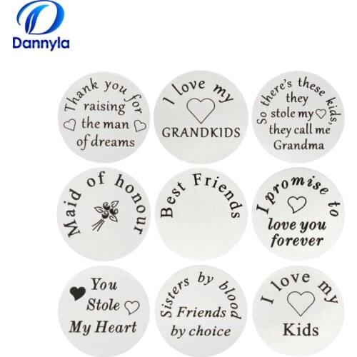 Wholesale 5pcs/lot 22mm Stainless Steel Floating Window Plate Fit 30mm Glass Floating Locket LSFP02-18-26