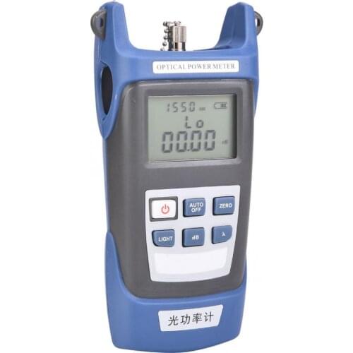 Watt Meter Fiber Optical Power Meter SC/FC/ST Connector 800-1700nm -70~+3db Power Meter