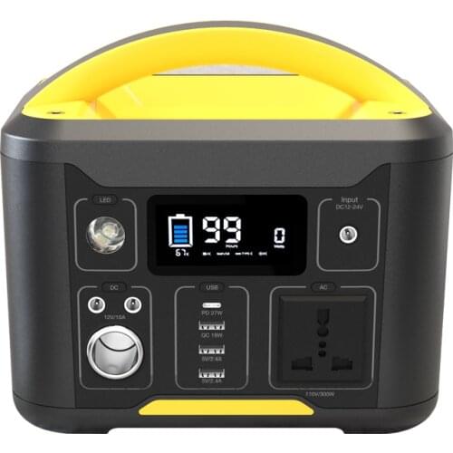 Factory Direct 220v/50hz Portable Solar Generator Mobile Power 324wh Station