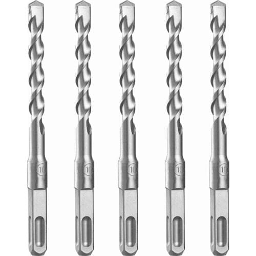 1pcs 6-18mm Concrete Gun Drill Bit Cross Tips 4 Cutters Wall Brick Block Electric Hammer Masonry Drilling Bits Metalworking Tool