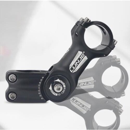 Bike Adjustable Stem Bicycle Handlebar Extension Riser 25.4/31.8mm for MTB Road City Bike Cycling Part Stem Riser Extender