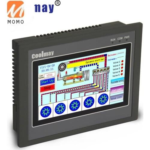 4.3inch plc built in hmi relay output SCADA remote controller EX3G-43KH-24MR