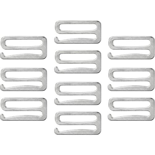 10pcs Bikini Clasps Bikini Bra Clasp Swimwear Bra Straps Hooks