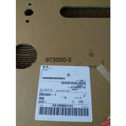 282403-1 CONN MINI MIC SOCKET 22-20AWG TYCO TERMINALS TE Connectors AMP connectors terminals 100% new and original parts