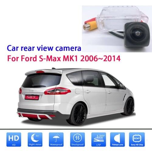 For Ford S-Max MK1 2006~2014 car reversing video camera rear view camera reversing reversing camera HD CCD night vision