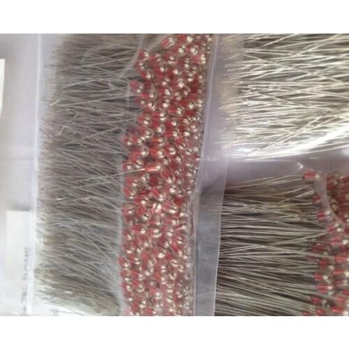 Free Shipping brand new 500pcs/lot 3950 5K 1% Single-ended glass Thermal Resistor quality 3950 Resistor