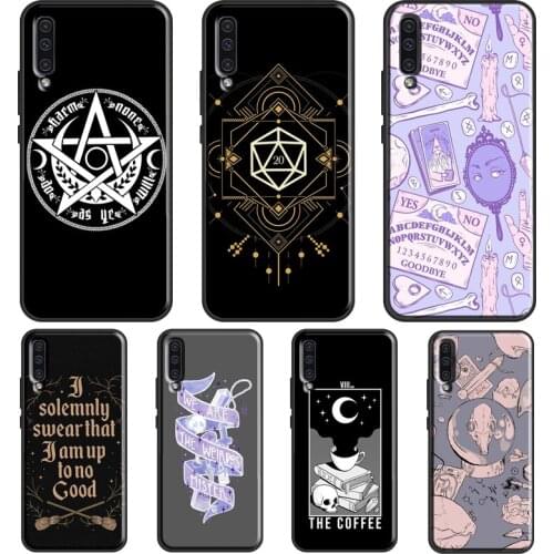Magic Witch Witchcraft Case For Samsung A52 A12 A32 A72 A21S A20e A21S A31 A51 A71 A10 A02S A50 A70 Back Cover