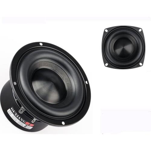 MARGARVEN 4 inch speaker 4 inch bass speaker 4 ohm 20W black drill alumina ceramic cap bass speaker