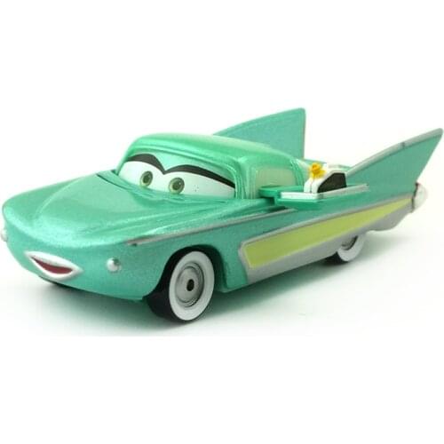 Disney Pixar Cars Pit Crew Member Flo Metal Diecast Toy Car 1:55 Loose Brand New In Stock Toys For Children Boys Kids Hot