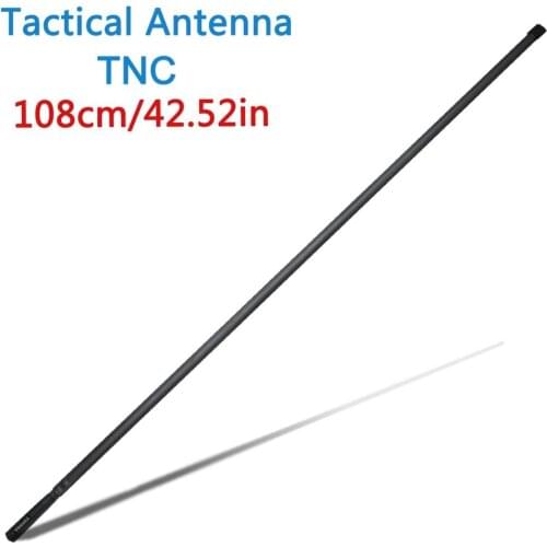 TNC 108cm Length U.S.Army Dual Band 144/430Mhz Foldable CS Tactical Antenna For Kenwood TK-378 Harris AN/PRC-152 148 Marantz