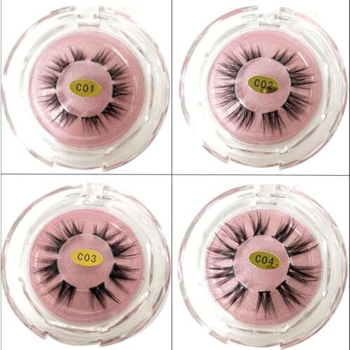 HBZGTLAD Segmented Fluffy Eyelash Volume Fan Bulk Lashes Natural Eyelashes Extension Cils Cluster Brazil 3d Lashes