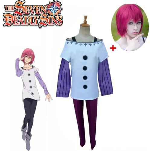 Anime The Seven Deadly Sins Gowther Goats Sin of Lust Cosplay Costume Japanese Anime Nanatsu No Taizai Uniform Suit Clothing