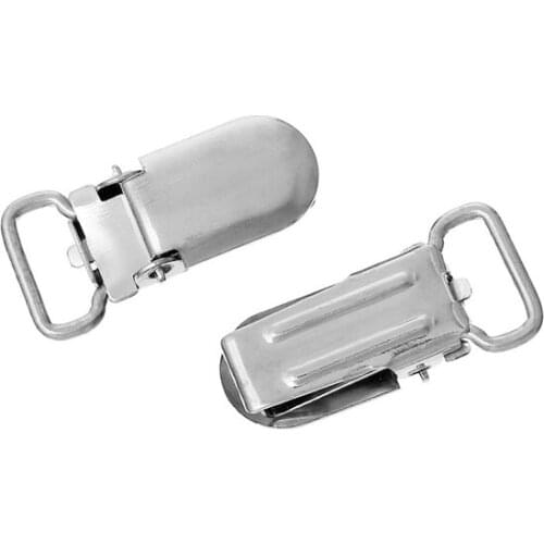 30Pcs Metal Pacifier Clips For Baby Cute Infant Soother Clasps Funny Accessories Y1QF