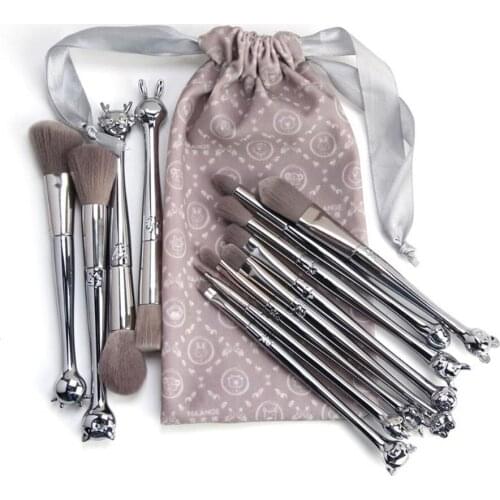 Makeup Brush Set Eyeshadow Blush Brush Blending Concealers Face Powder Eye Makeup Brush Sets With Storage Bag