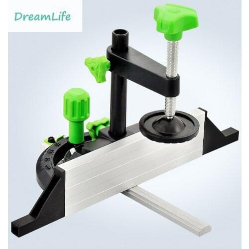 Table Saw Special Angle Pusher Durable DIY Carpenter Woodworking Angle Push Ruler Table Saw Miter Gauge Aluminum Tool