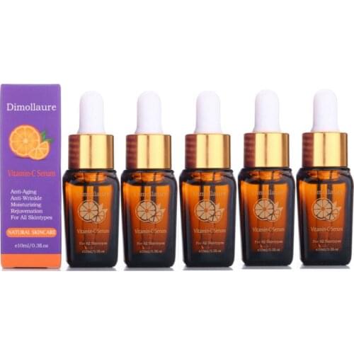 Dimollaure Vitamin C Serum Whitening removal Freckle melasma Acne scar pigment Melanin Hyaluronic Acid serum face care essence