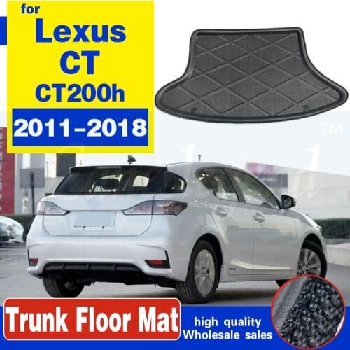 Car Tray Boot Liner Cargo Rear Trunk Cover Mat Boot Liner Floor Carpet Mud Non-slip For Lexus CT 200 CT 200h CT200h 2011-2018