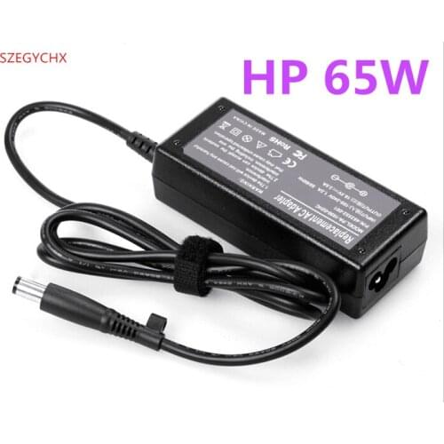 High Quality 65W Power Charger 18.5v , 3.5A . For HP DV5 DV6 DV7 DV4 DV3 G50 G60 Laptop Adapter , SZEGYCHX