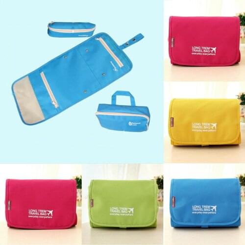 2019 Fashion Travel Wash Bag Womens Portable Cosmetic Bag Travel Multifunction Oxford Storage Bag Organizer