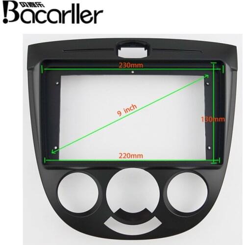 9 INCH Car Audio Frame GPS Navigation Fascia Panel Car dvd Plastic Frame Fascia is suitable for CHEVROLET OPTRA BUICK EXCELLE