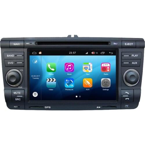 For Skoda Yeti Octavia Laura Android 8.0 OS Automobile Auto Tuning Stereo Radio DVD GPS Navigation Multimedia Player Headunit