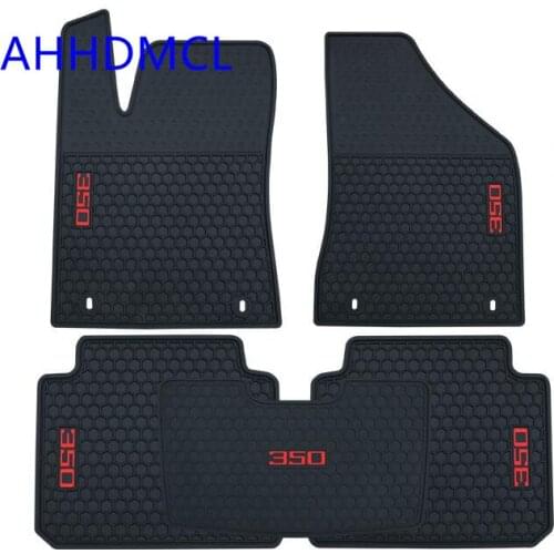 Car Rubber Mat Floor Mats Anti Slip Mats Carpets Feet Pads For Roewe 350 2014 2015 2016 2017 2018 Left Hand Drive