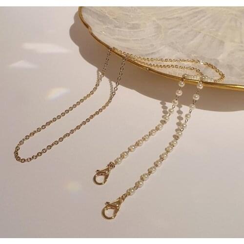 Fashion Mask Hanging Rope Non-slip Glasses Holder Chain Necklace Extension Lanyard Anti-lost Face Mask Holder Home Accessories