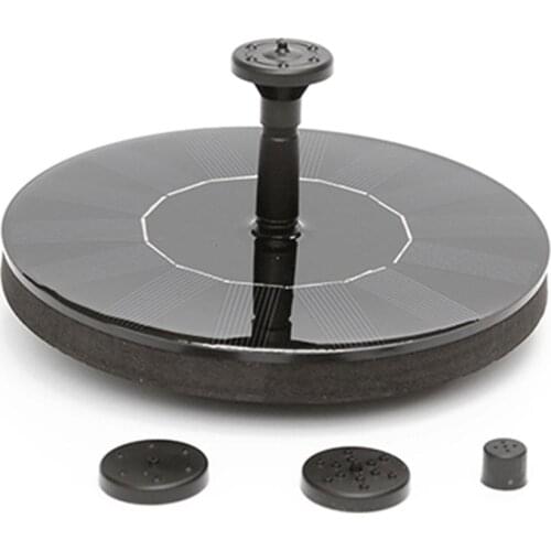 Solar Powered Garden Decor Floating Fountain Freestanding Bird Bath Pool Pond Watering Outdoor Solar Panel Water Fountain Pumpp
