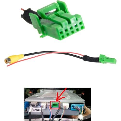 For Suzuki Ventrella Suzuki Vitara Escudo Jimny Rear View Camera RCA Adapter Cable Original Switch RCA Connector Convertor Cable