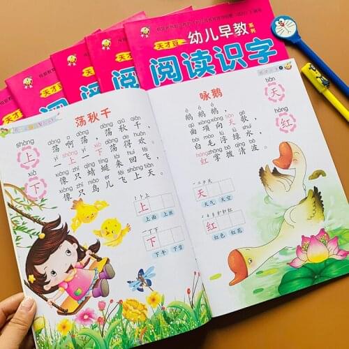 Chinese Basics Characters Han Wordtextbook Literacy Books Children Kids Adults Beginners Preschool Cards With Picture Pinyin