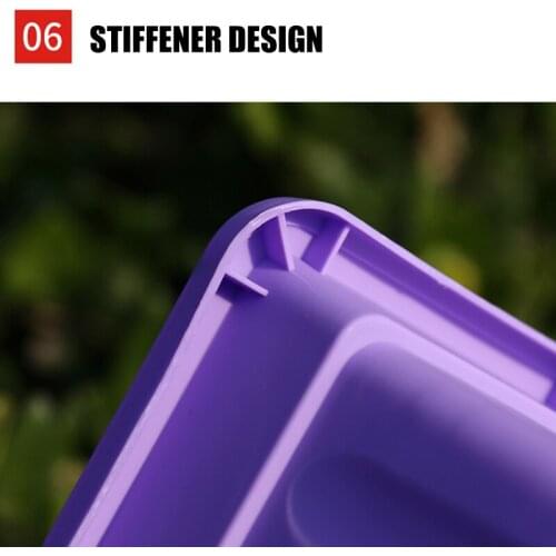 Flower Window Box PP Resin Rectangular Window Planters Vegetables Growing Container Garden Flower Plant Pot for Balcony ALI88