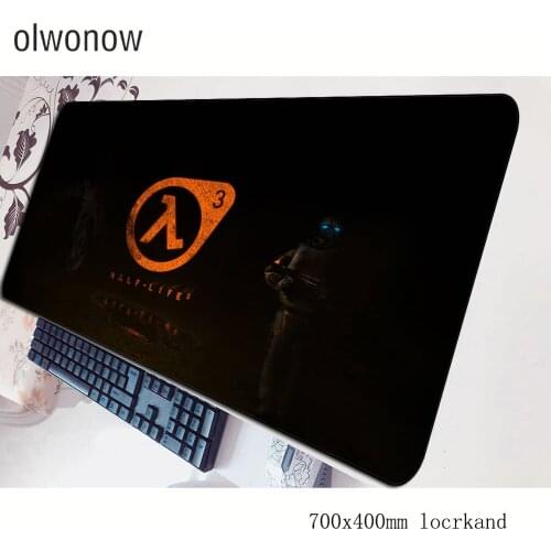 Half life mouse pad wrist rest Computer mat 70x40cm gaming mousepad large pc padmouse keyboard games gamer desk