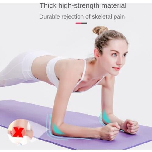 Yoga Beginners Thicken Widened and Lengthen Soft and Comfortable Fitness Dance Non-slip Striped Yoga Mat Dance Mat