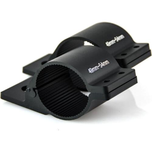Free shipping UHF 2x 49-54mm Spot Bull Bar Mounting Bracket Clamps FOR LED LIGHT BAR RIGID