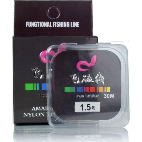 30M Fishing Line Nylon Super Strong Monofilament Line Japanese Material Carp Fishin Tippet Fishing Line