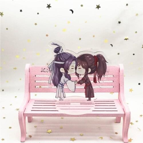 Cute Cartoon Character Plastic Card Chinese Traditional Costume Cartoon Toy Desktop Decoration Tian Guan Ci Fu Xie Lian Hua Chen