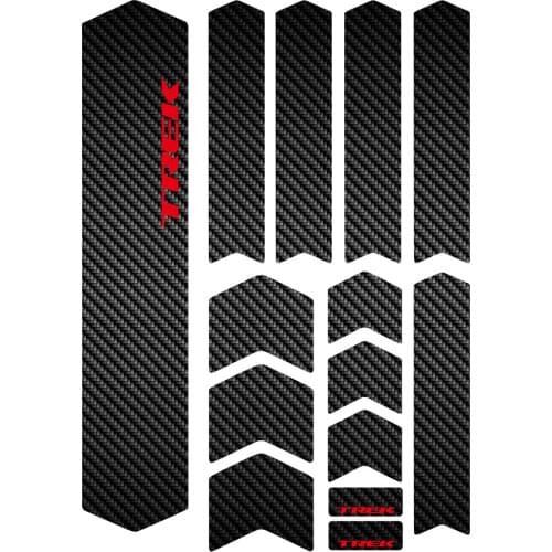 Carbon fiber stickers FOR trek Raleigh Ridley haro cube orbea Bicycle Frame Protective Film Decal Sticker Mountain Bike