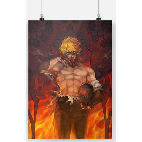 Wall Art Home Decoration Dio Brando Canvas Print Jojo S Bizarre Painting Modular Anime Figure Picture Posters Modern Living Room