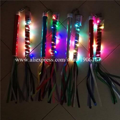 New Design LED Light Nunchakus Stage Performances Colorful Led Luminous Stick for Festive & Party Supplies
