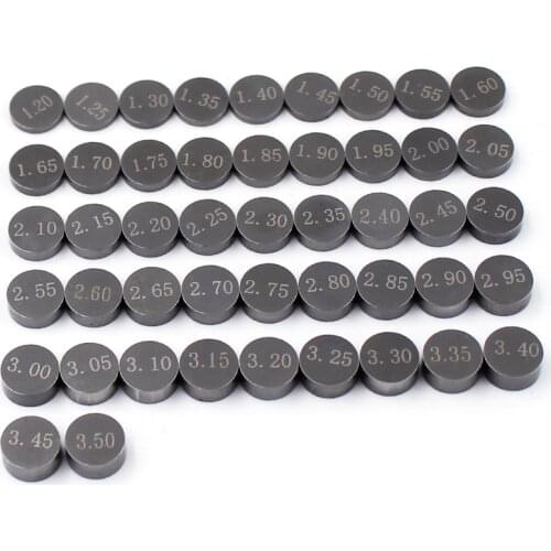 46pcs / 47pcs / 141pcs Adjustable Valve Shim 7.48mm Refill Kit For Suzuki AN400 AN650 AN650A Burgman Executive AN 400 650 650A