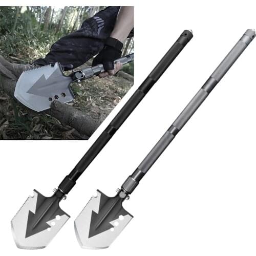Folding Shovel Outdoor Tools Axe Saw Crowbar Awl Bottle Opener Screwdriver