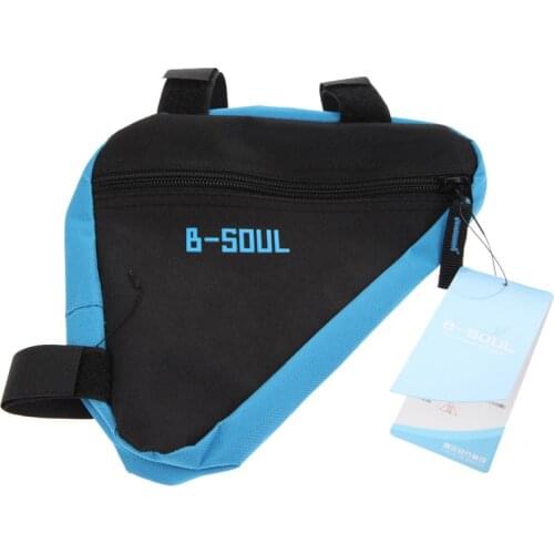 Triangle Bicycle Bag Bike Front Top Tube Frame Bag Pannier Waterproof Bike Bags Cycling Storage Phone Case Bike Accessories