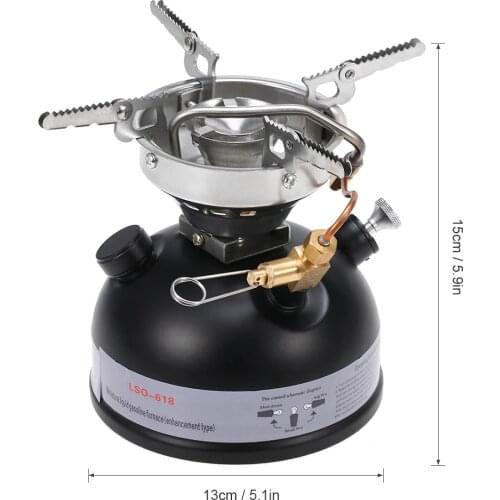 Portable Outdoor Camping stove Mini liquid fuel Gasoline Stove Liquid Fuel Alcohol Diesel Oil Stove kerosene burners