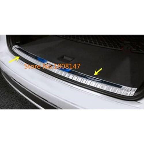 Car Back Rear Pedal Door Scuff Plate Frame Inside Threshold Trunk 1pcs For VW Volkswagen Teramont Atlas 2017 2018 2019 2020