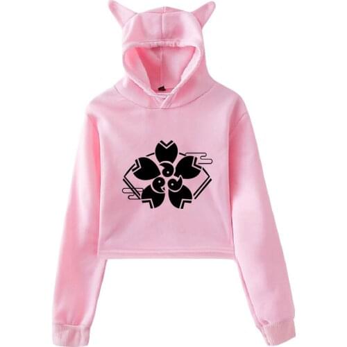 Azur Lane cat ears hoodie womens long-sleeved hooded sweatshirt hot-selling casual all-match hoodie tops