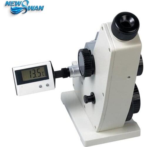 Refractometer 2WAJ Monochromatic Refractometer Digital Brix Refractometer Laboratory Optical Equipment 1pc